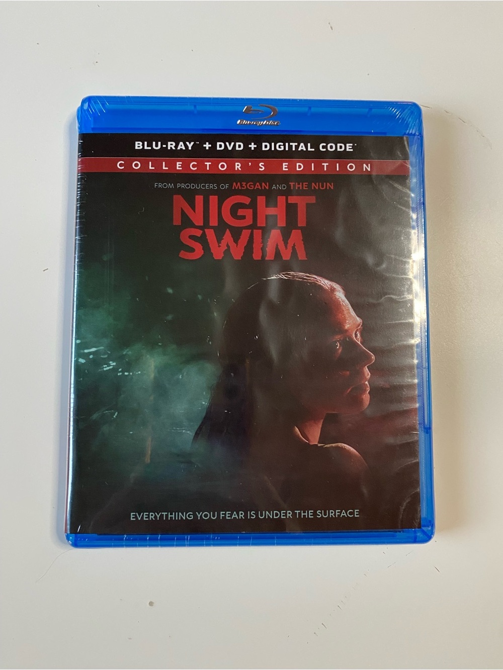Night Swim (Blu-ray + DVD + Digital, 2024) Wyatt Russell NEW
